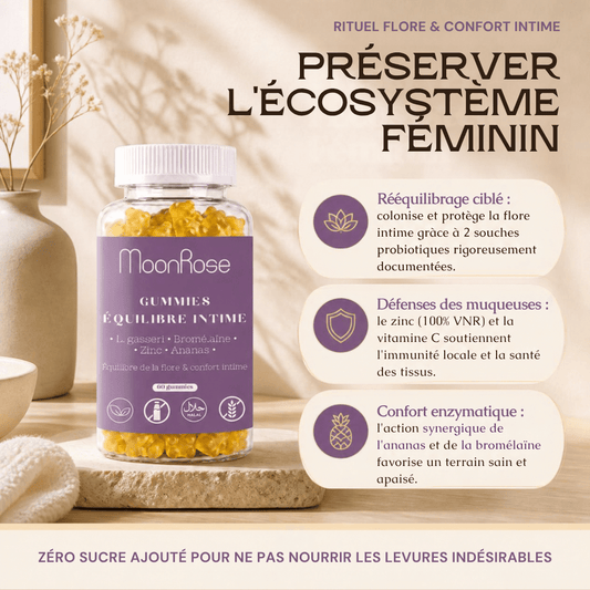 Gummies Équilibre Intime — 60 Gummies - MoonRose