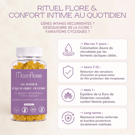 Gummies Équilibre Intime — 60 Gummies - MoonRose