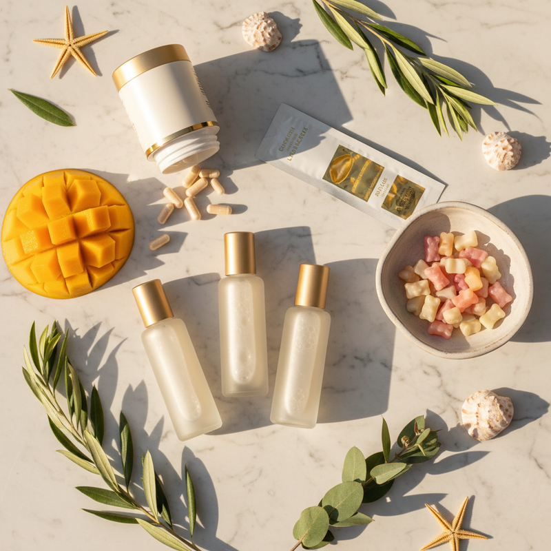 Affiche Beauté In - Collection produits