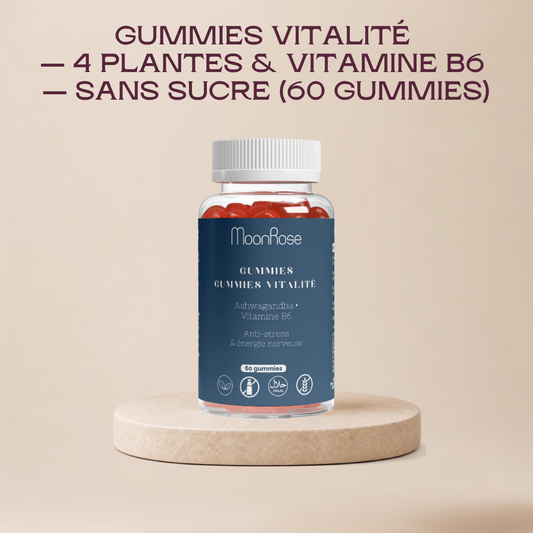 Gummies Vitalité - Ashwagandha, Mélisse, Camomille, Lavande
