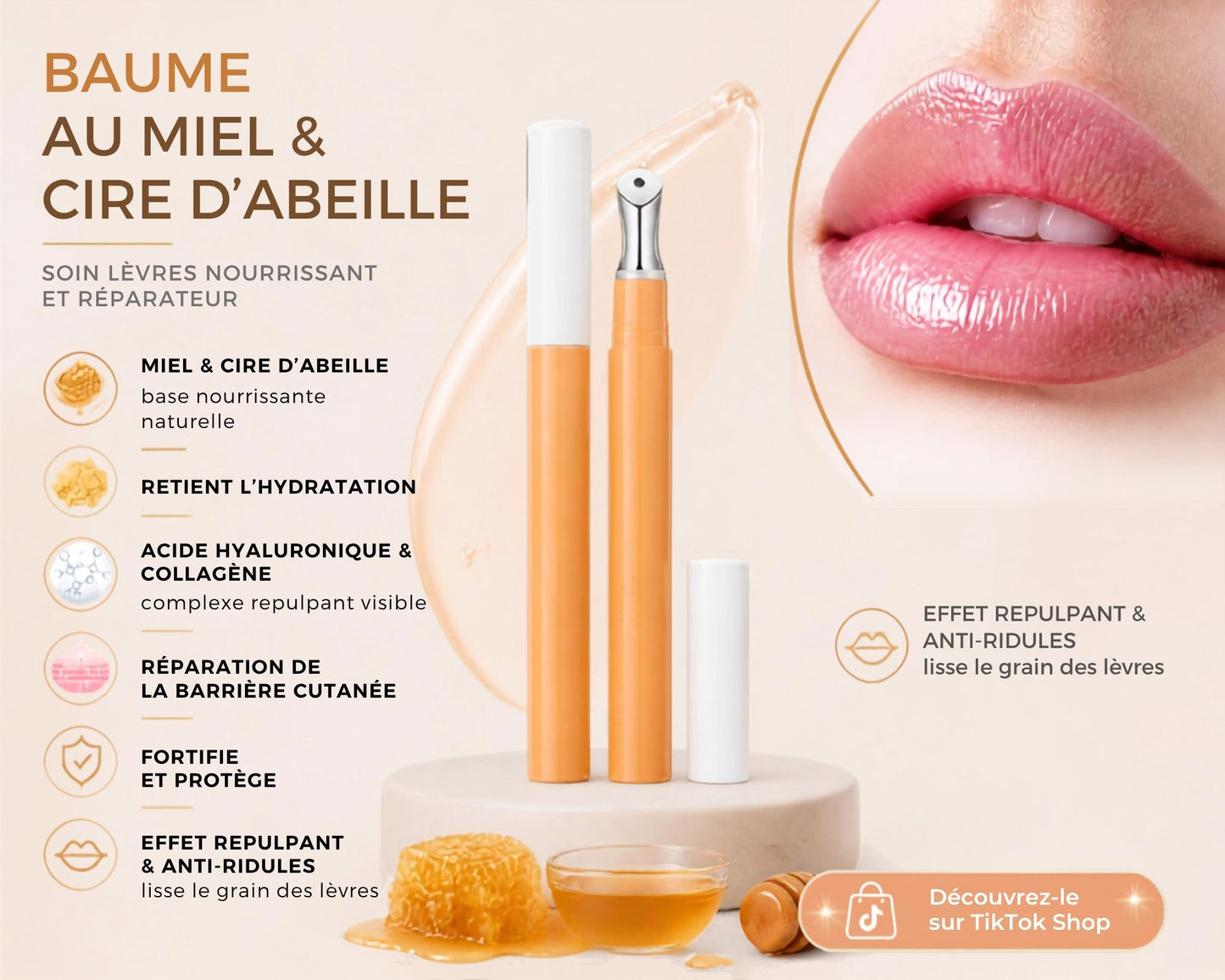 Baumes Soins des Lèvres Experts