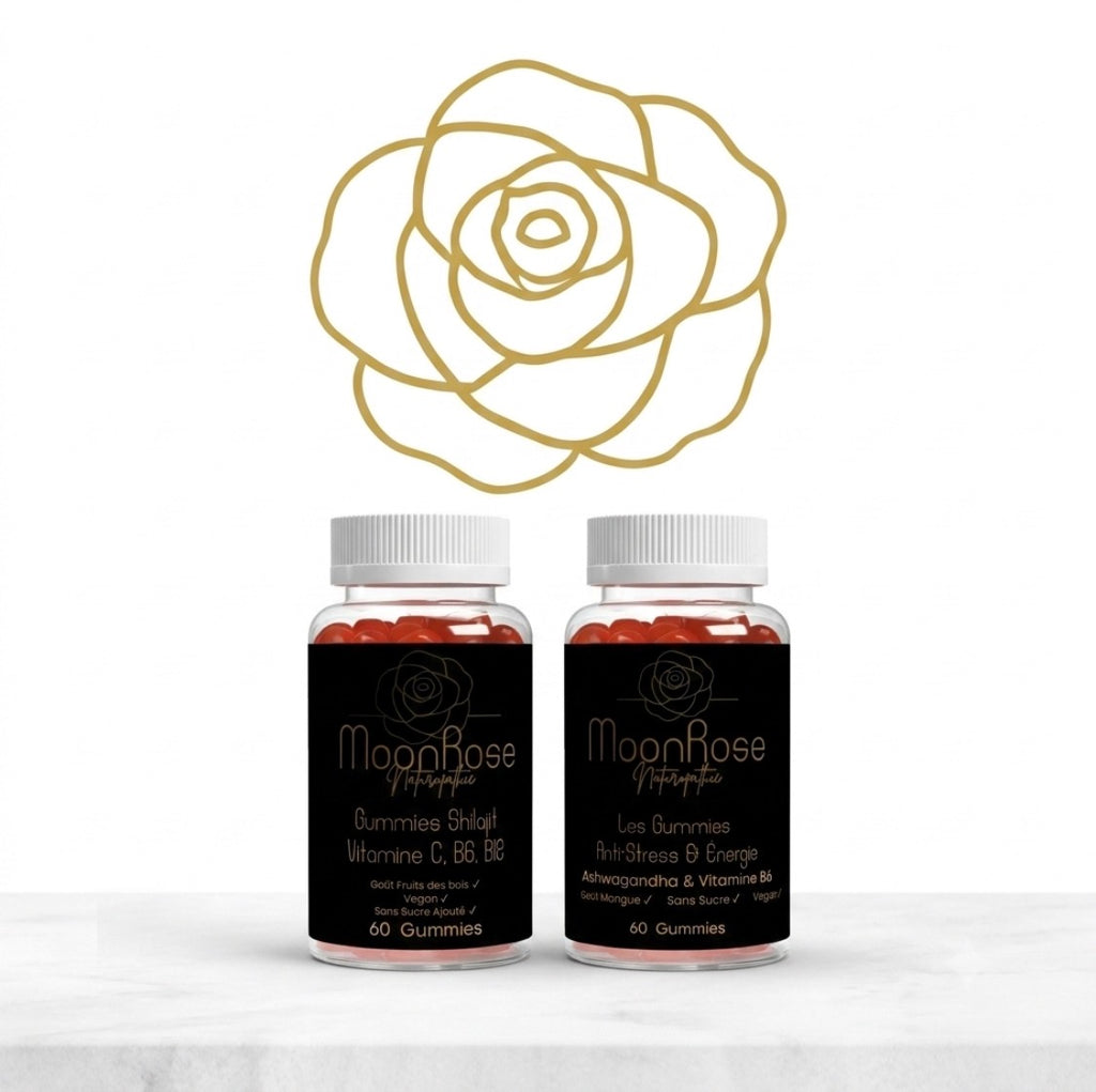 Duo Gummies Anti-Stress + Détox