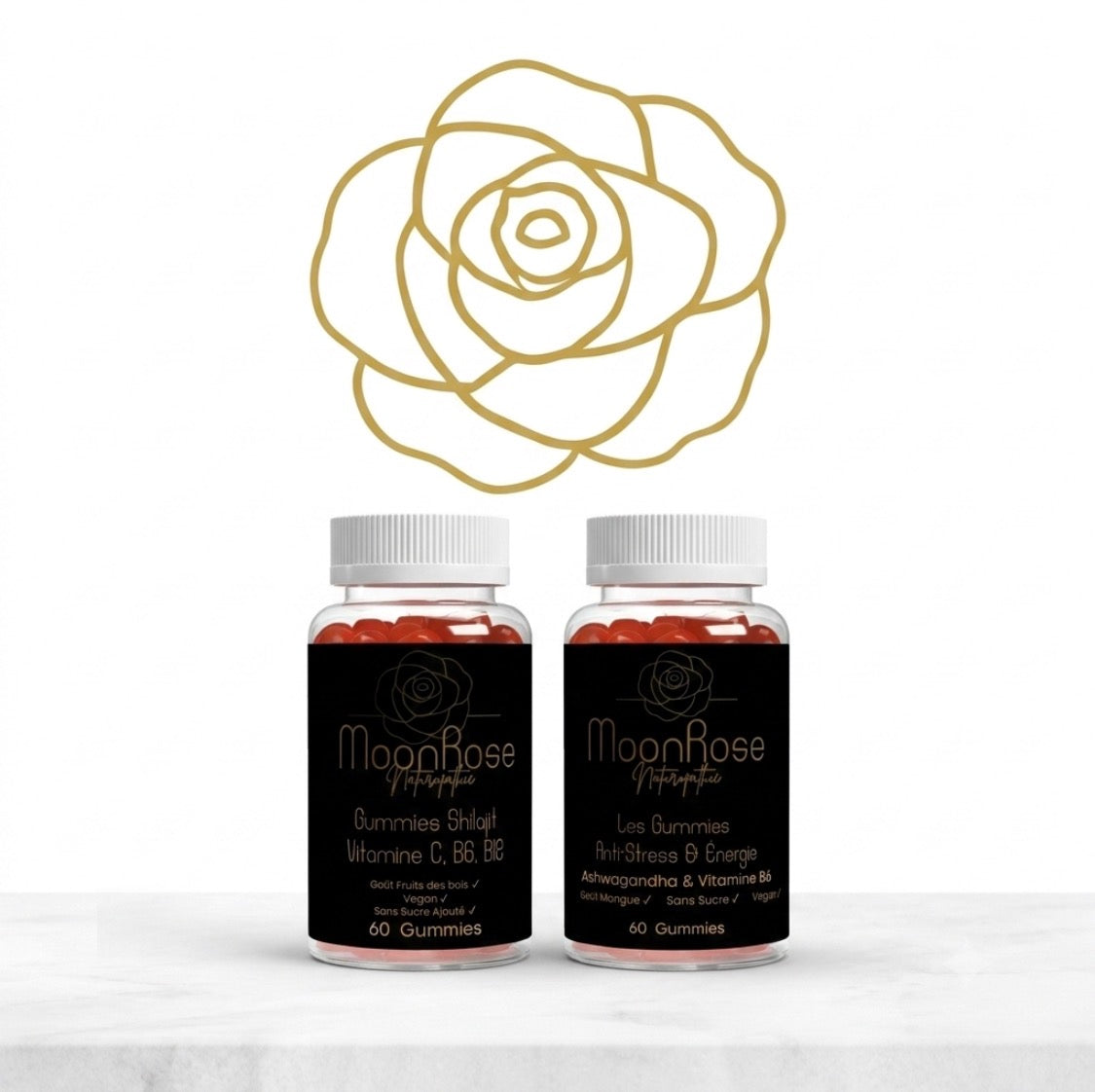Duo Gummies  Anti-Stress + Détox