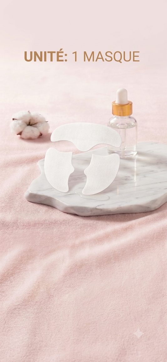 Masques Faciaux au Collagène Soluble — Technologie Bio-Collagen Anti-Âge
