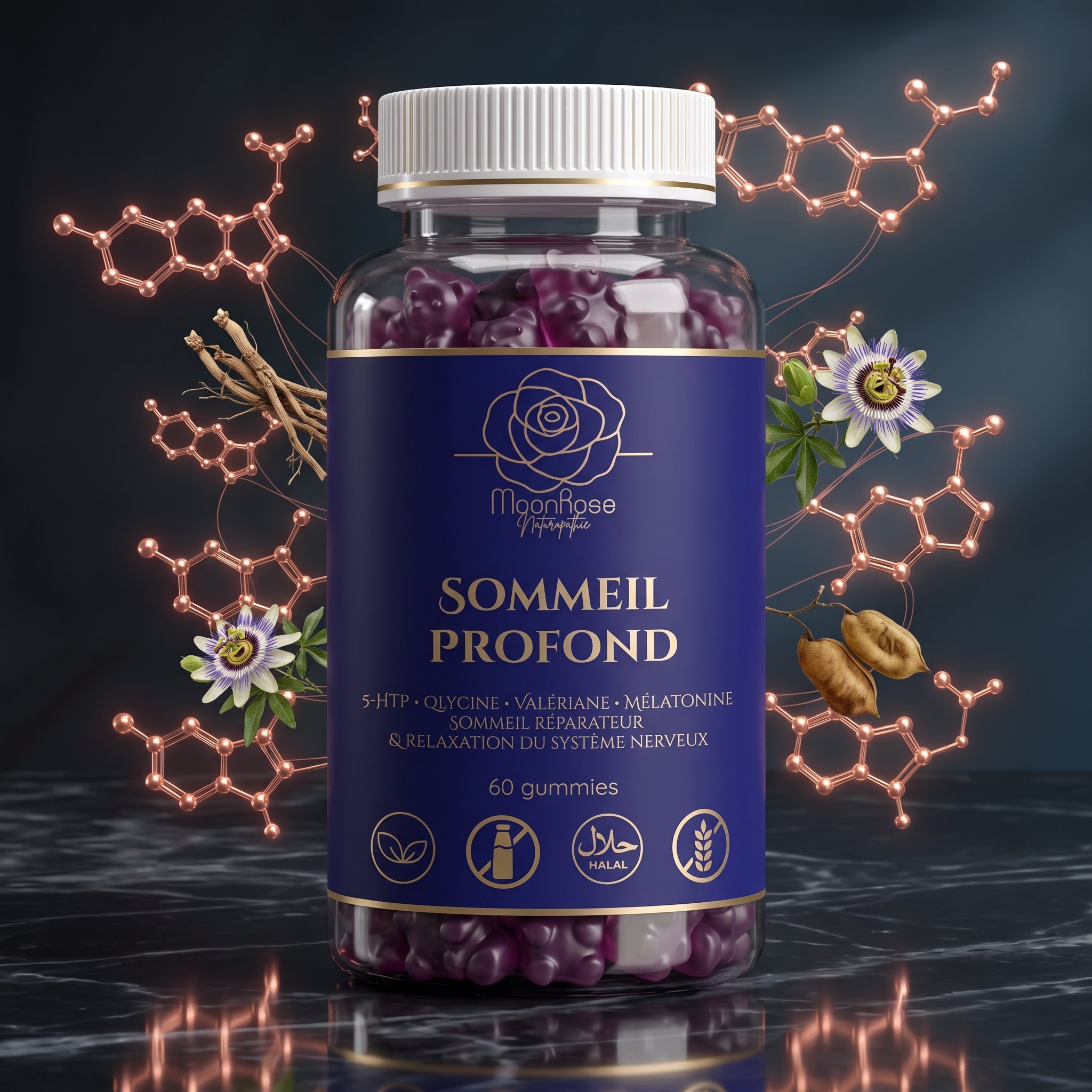 Sommeil Profond — 60 Gummies