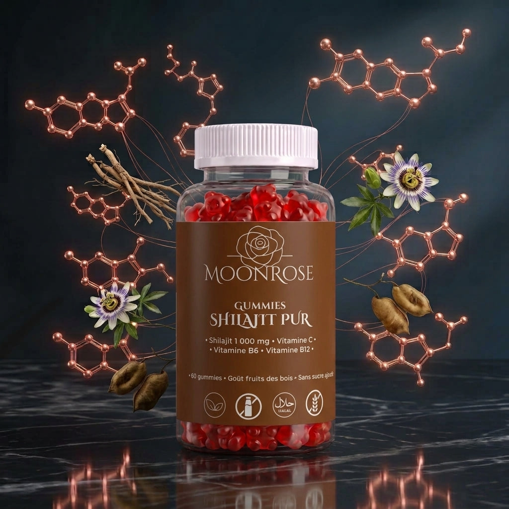 Gummies  Shilajit Pur - Tonus & Vitalité