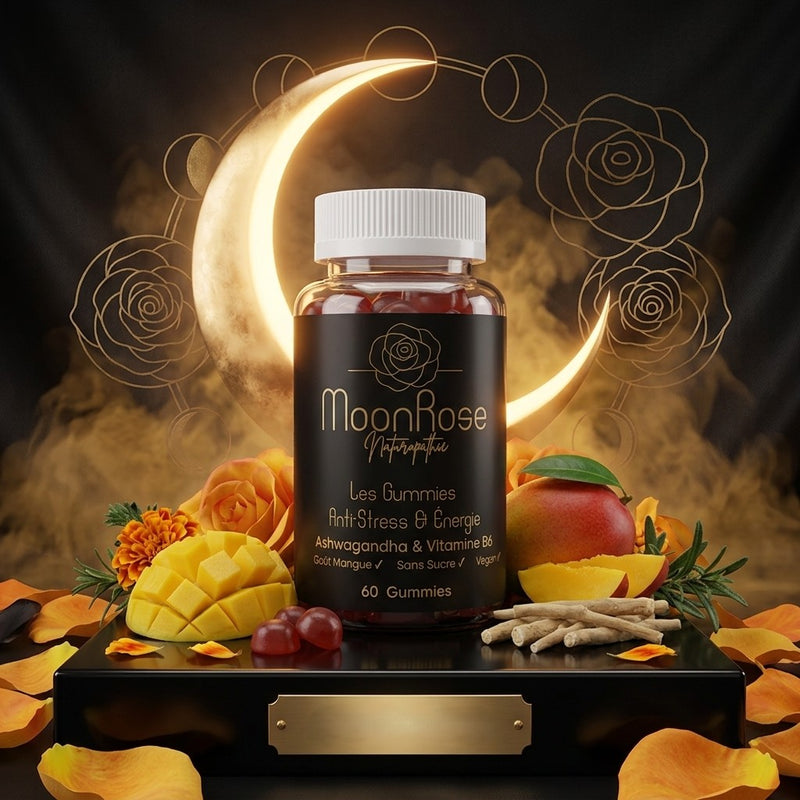 Gummies Bien-être Quotidien — Ashwagandha & Vitamine B6 | 60 Gummies Goût Mangue
