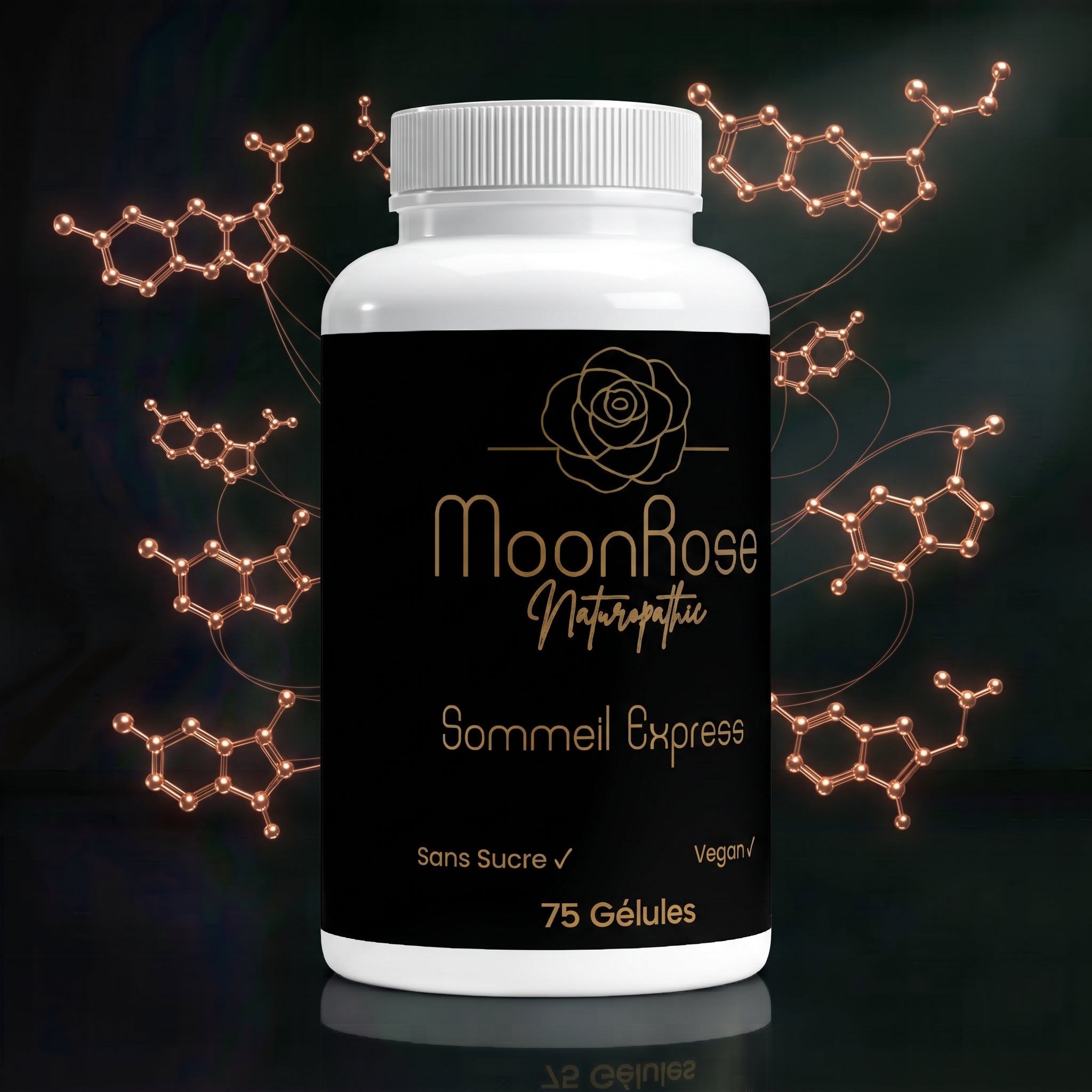 Sommeil Express — Gélules à la Mélatonine — 75 Gélules