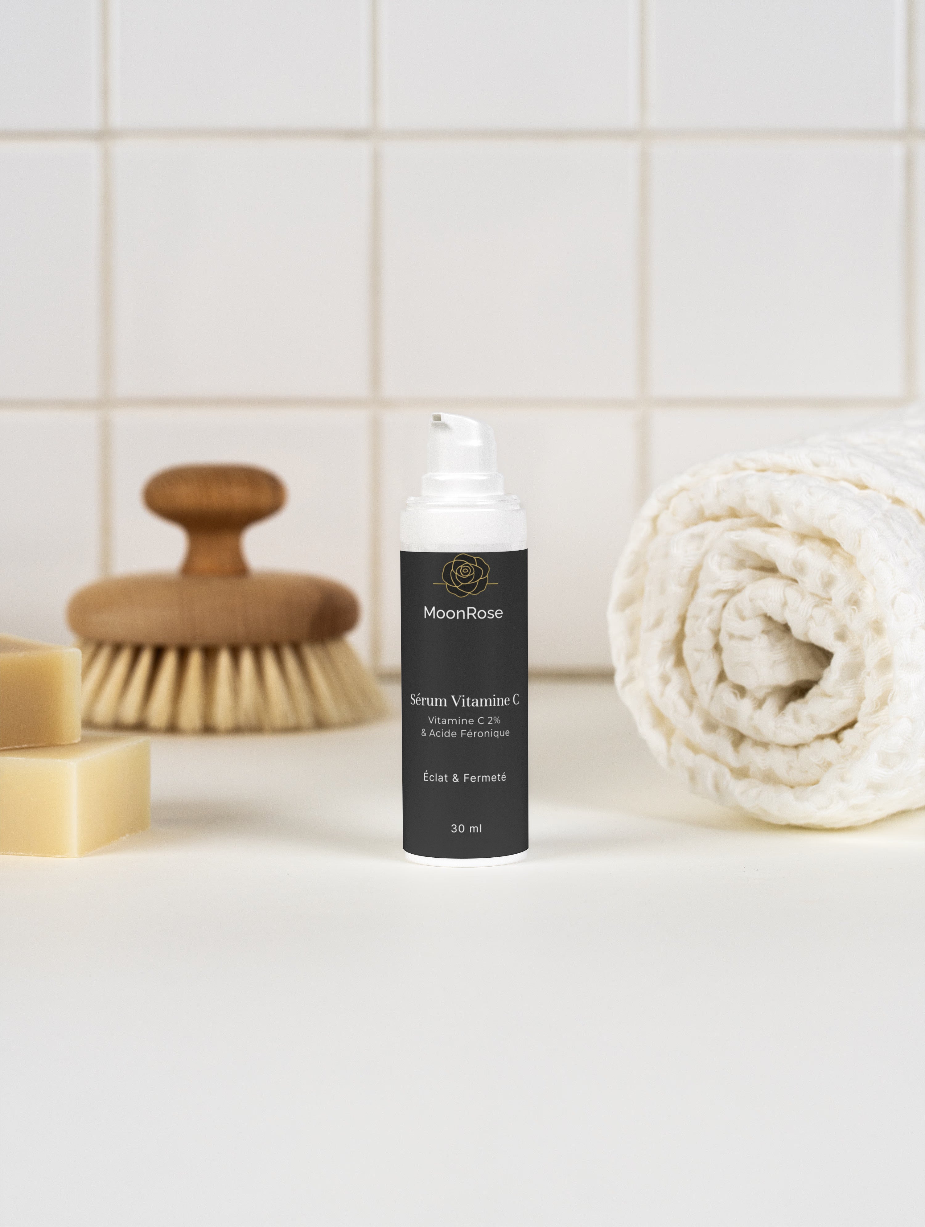 Sérum Booster Éclat — Vitamine C 2% & Acide Férulique