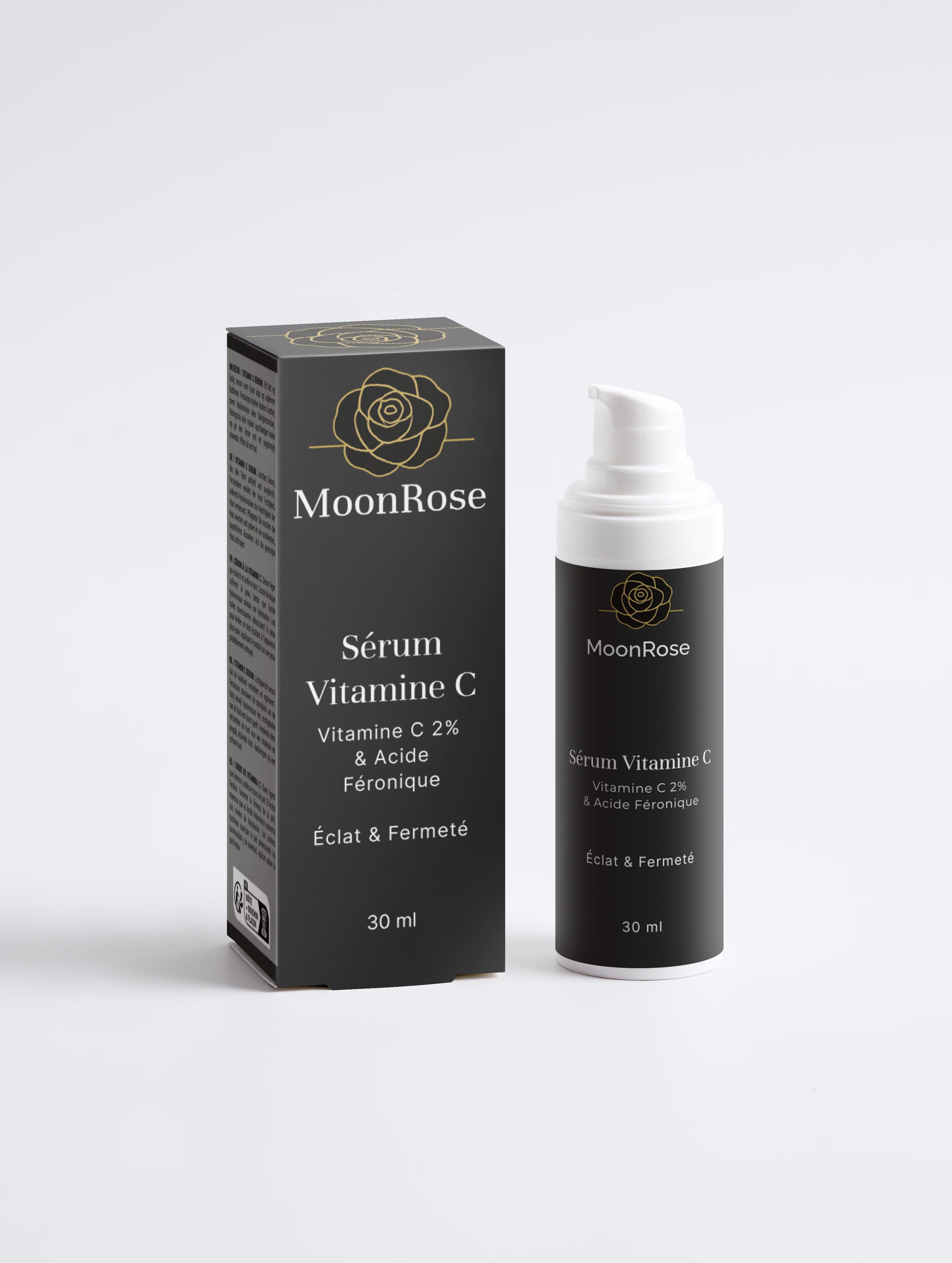 Sérum Booster Éclat — Vitamine C 2% & Acide Férulique