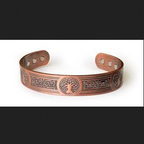 Copper Magnetic Bracelet – Tree of Life & Magnetic Clasp