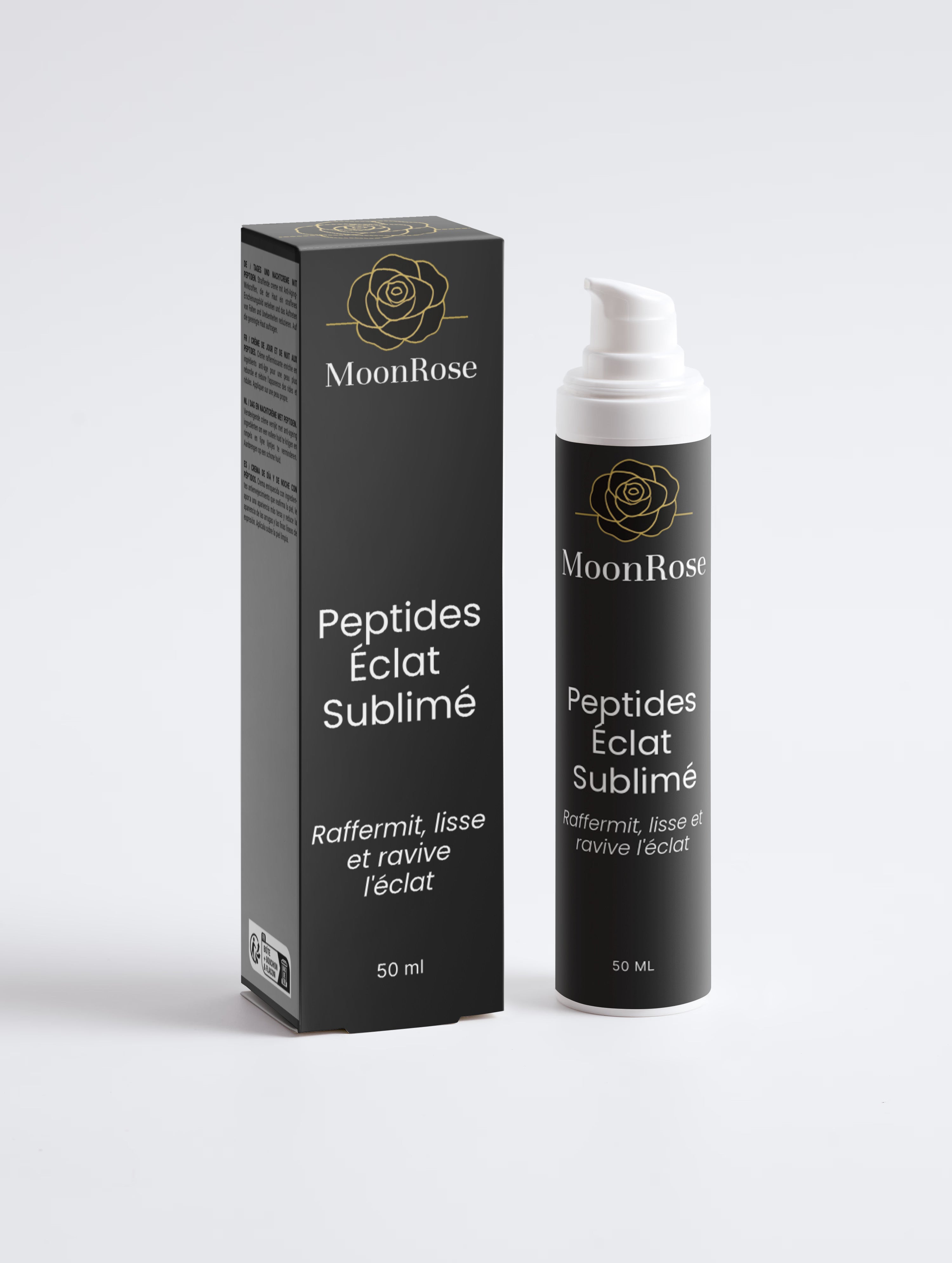 Crème Anti-Âge aux Peptides — Rajeunissante Jour & Nuit