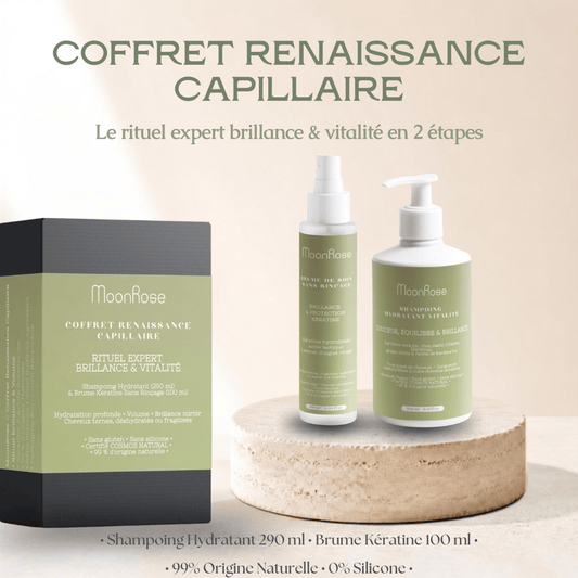 COFFRET RENAISSANCE CAPILLAIRE — Shampooing & Brume Kératine - MoonRose