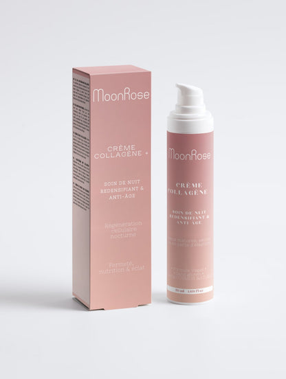 Crème Collagène+ Anti-Âge Nuit - MoonRose