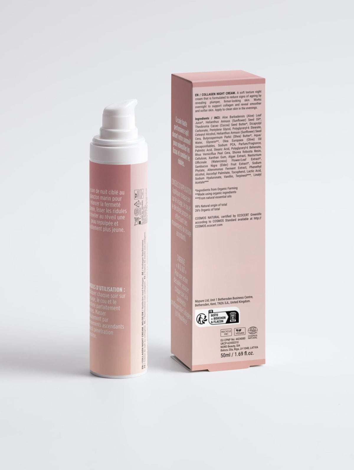 Crème Collagène+ Anti-Âge Nuit - MoonRose