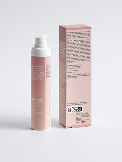 Crème Collagène+ Anti-Âge Nuit - MoonRose
