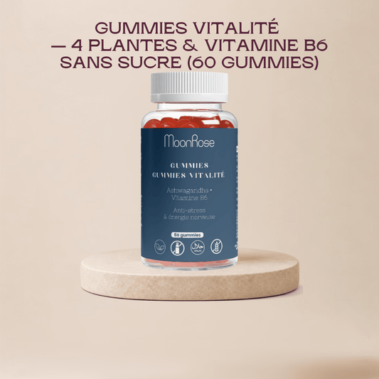 Gummies Vitalité - Ashwagandha, Mélisse, Camomille, Lavande - MoonRose