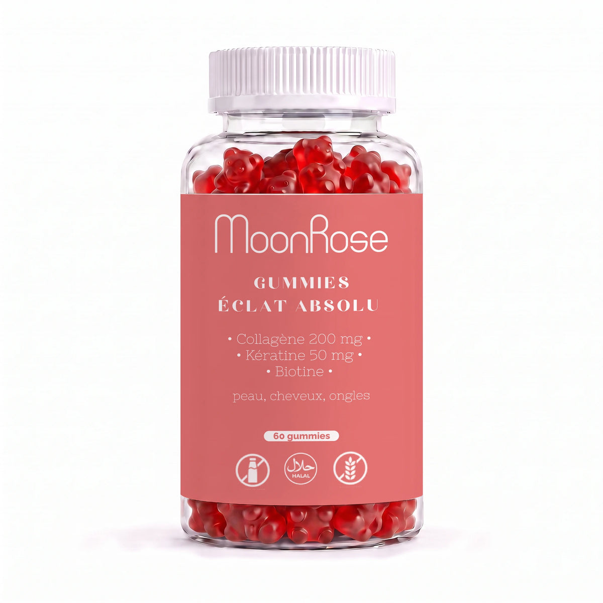 Gummies Éclat Asolu — 60 Gummies