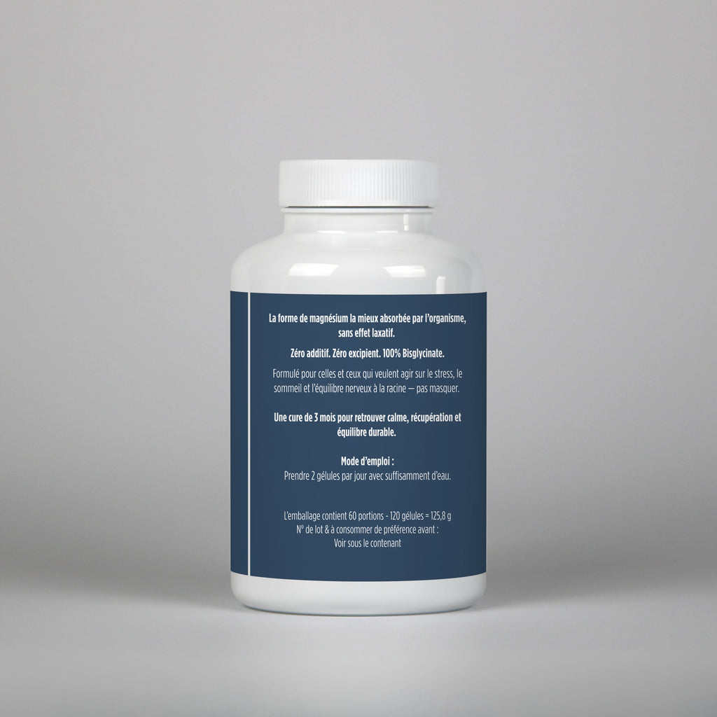 Magnesium Bisglycinate - 120 Capsules