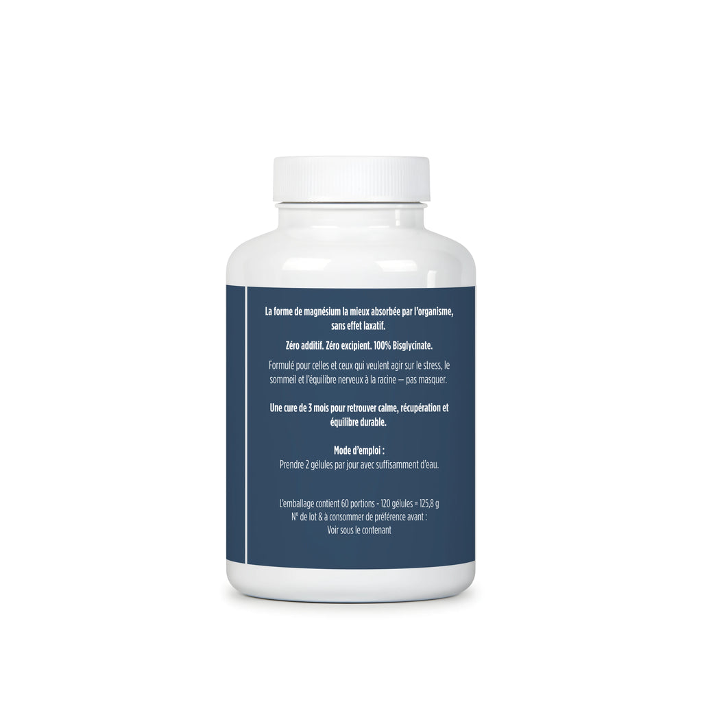 Magnesium Bisglycinate - 120 Capsules