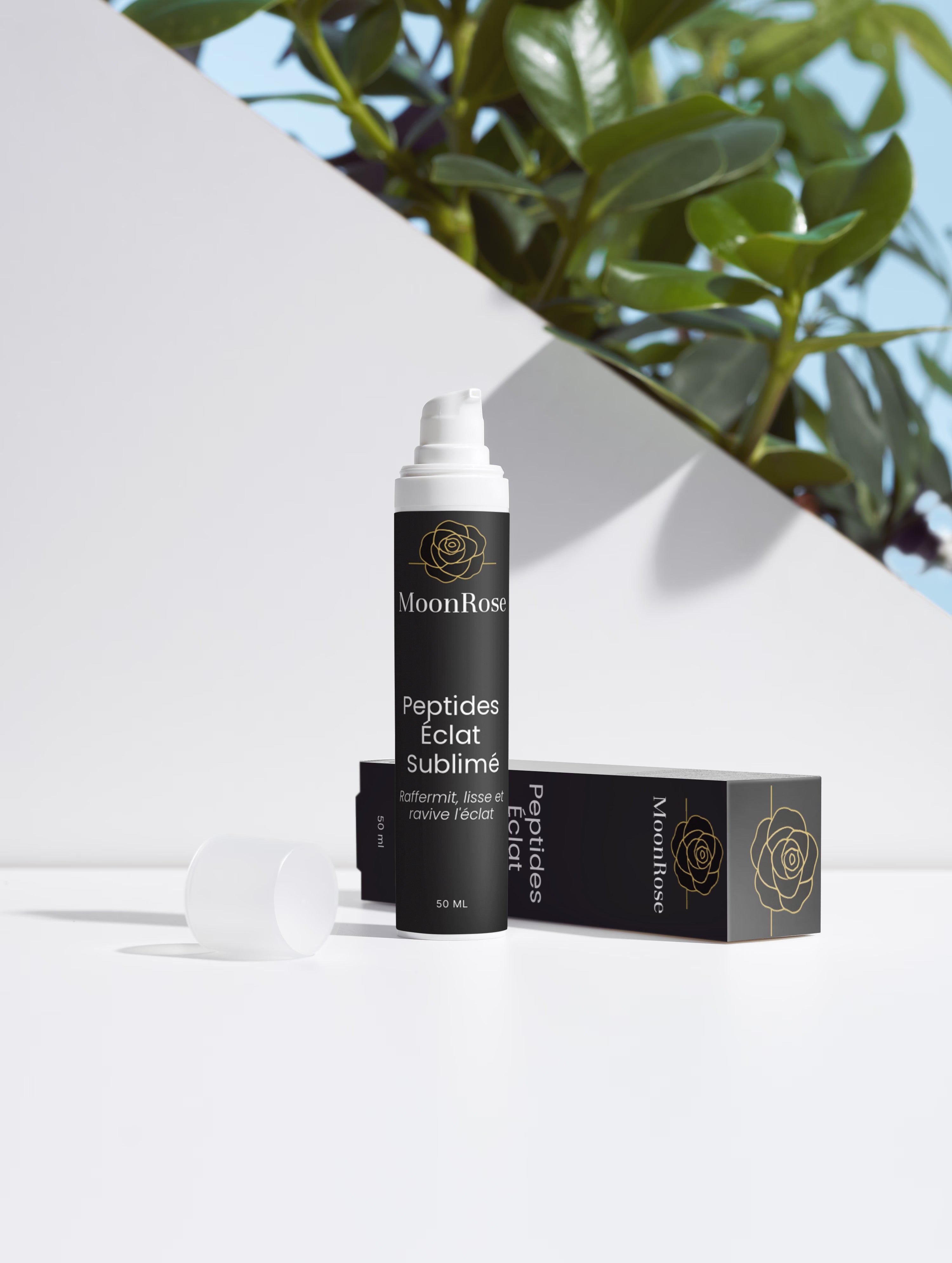 Crème Anti-Âge aux Peptides — Rajeunissante Jour & Nuit