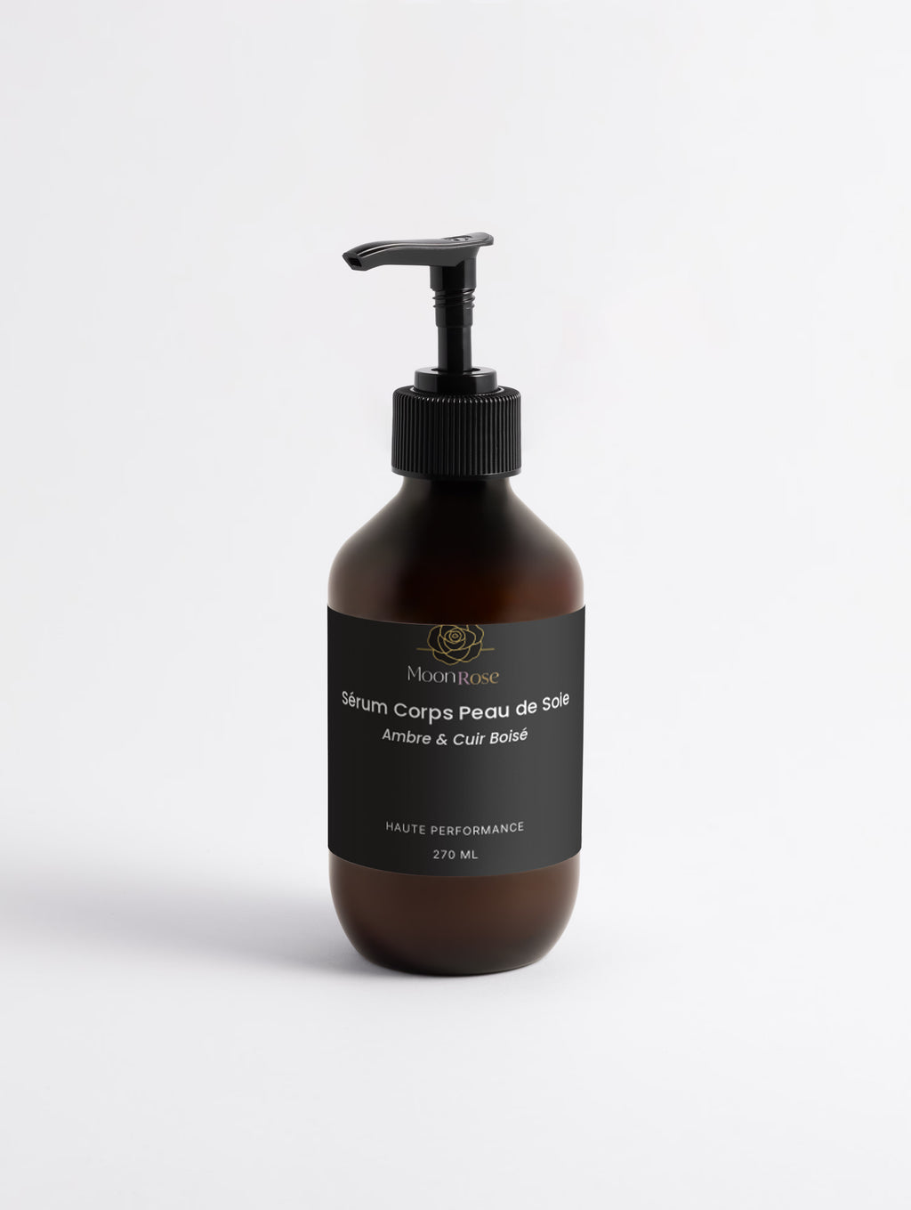 Sérum Corps Peau de Soie — Ambre & Cuir Boisé