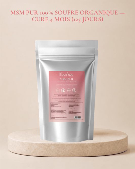 MSM Pur — 500g - cure de 4 mois - MoonRose