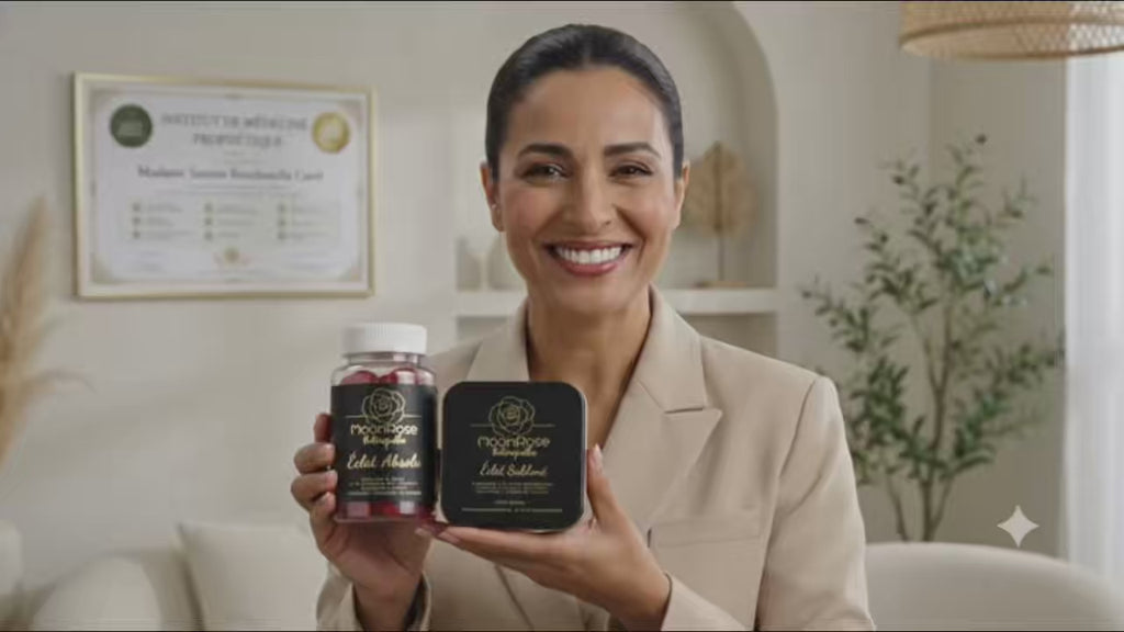 Duo Beauté Ultime Cheveux, Peau & Ongles — Gummies Éclat Absolu + Films Éclat Sublimé