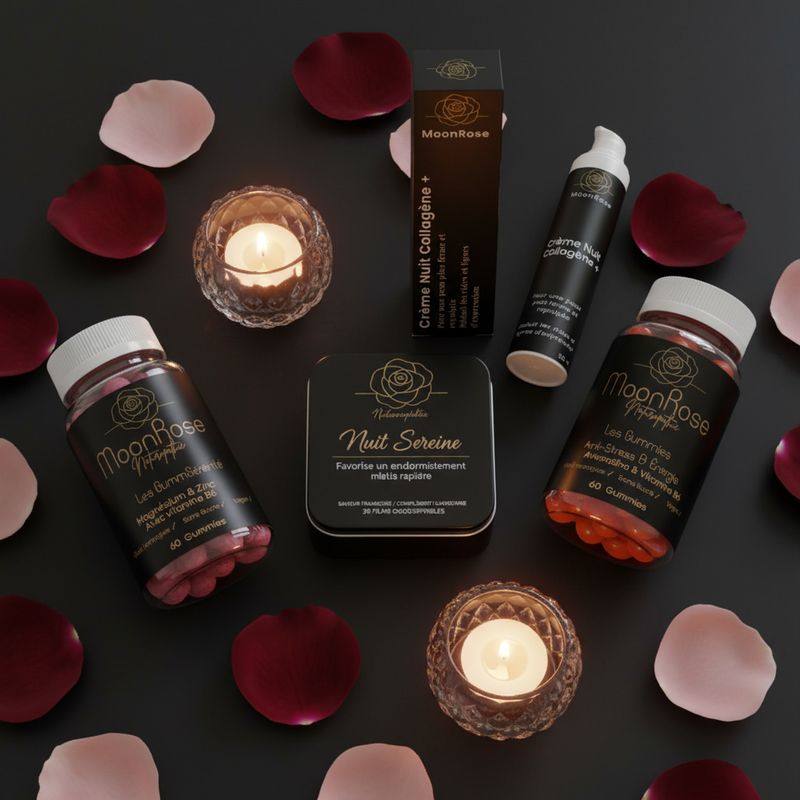 Inside/Out : Rituel Sérénité Profonde & Éclat — Le Quartet Soin & Sommeil MoonRose