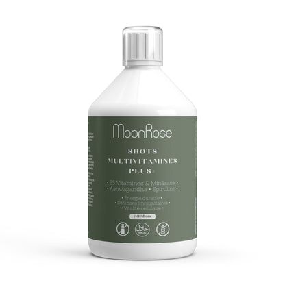 Shots Multivitamines Plus+ — Concentré Micronutritionnel Liquide (500 ml) - MoonRose