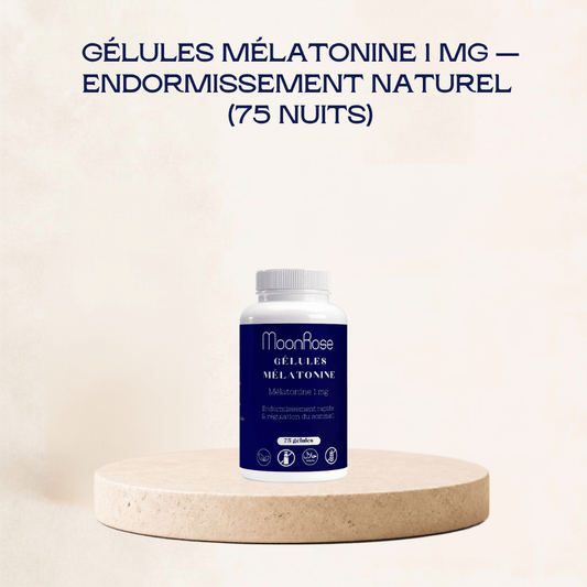 Sommeil Express — Gélules à la Mélatonine - MoonRose