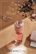 Tea infuser bottle - Double-walled glass
