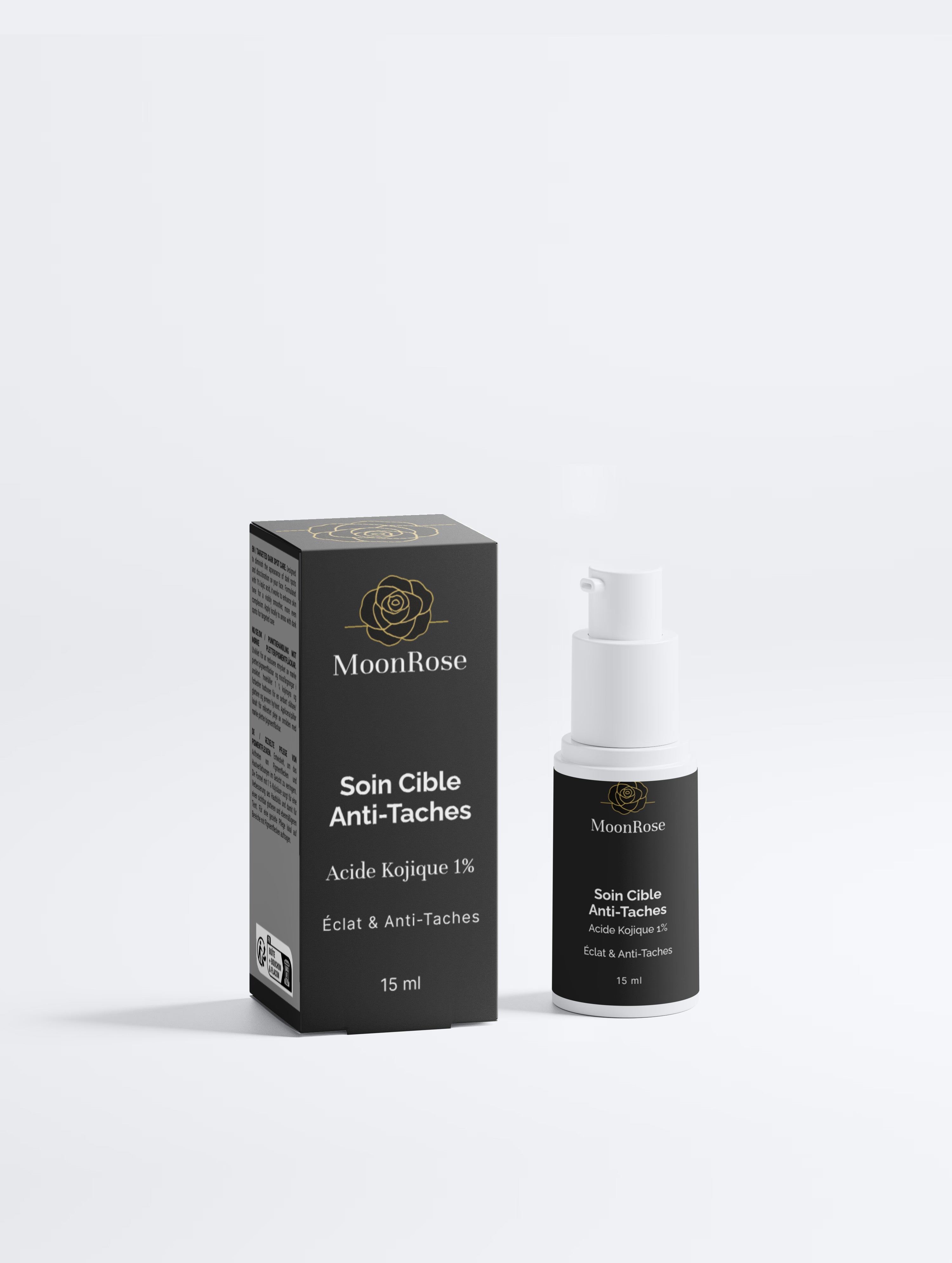 Soin Ciblé Anti-Taches — Acide Kojique 1% & Éclat